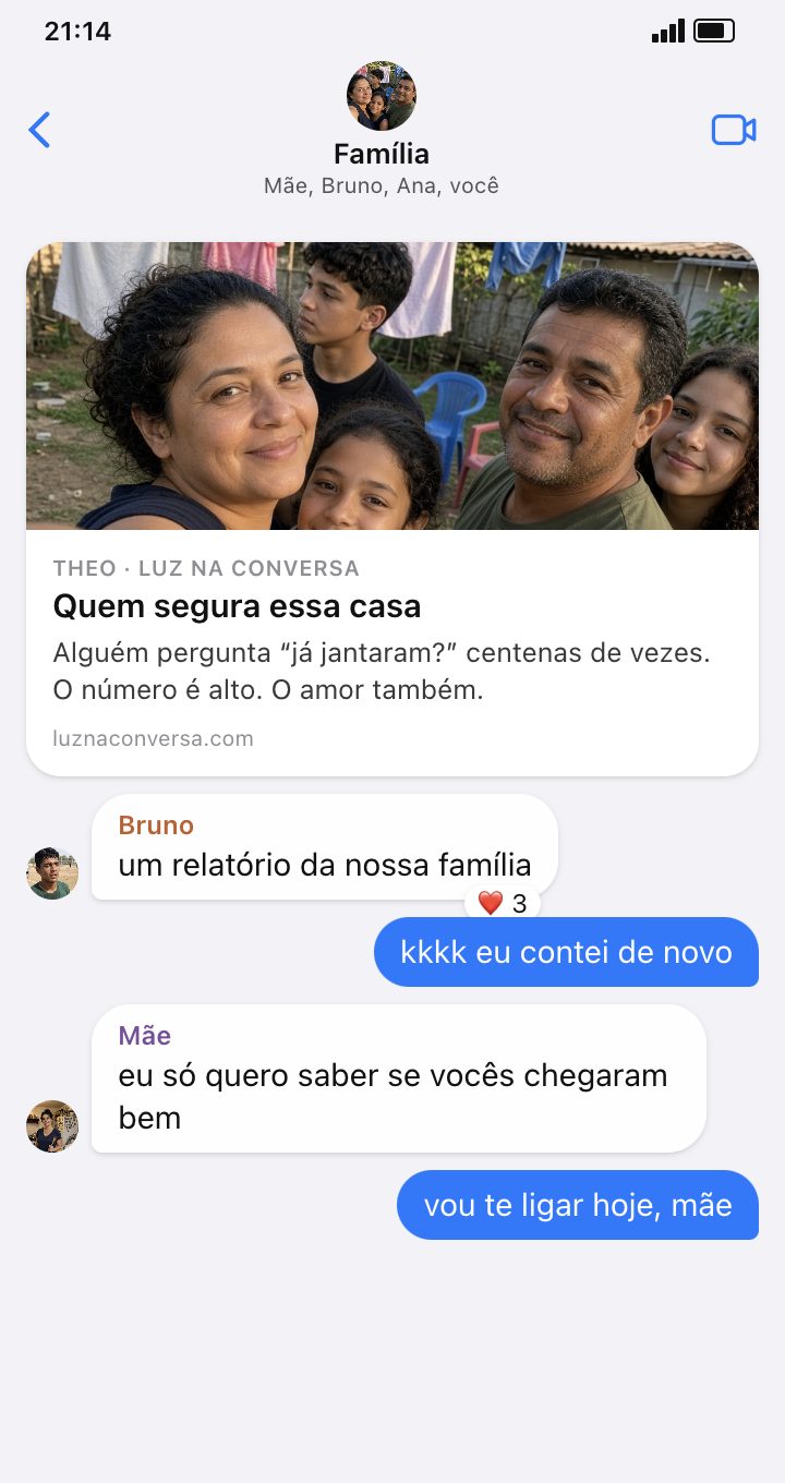Reação ao Vossa Palavra 6